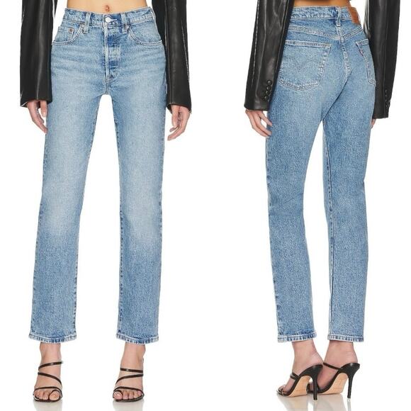 Levi's Denim - Levi’s 501 Straight Jeans in Hollow Days Original Fit - Size 24